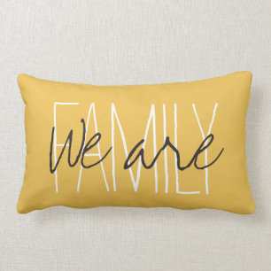 Cojín Lumbar La MODA PILLOW_ " FAMILIA… somos" LE ELEGIMOS