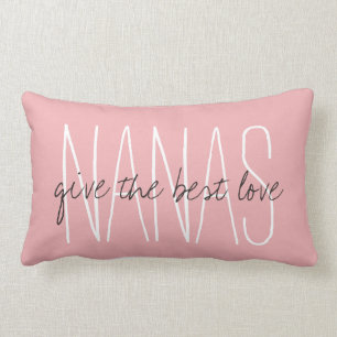 Cojín Lumbar La MODA PILLOW_ " NANAS… da el mejor amor. "