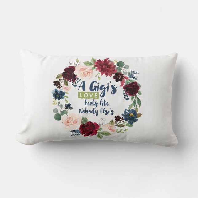 Cojín Lumbar La oleada de la abuela (Anverso)