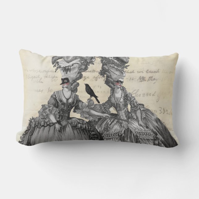 Cojín Lumbar La pelota de Halloween (Anverso)