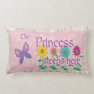 Cojín Lumbar La princesa Sleeps Here Pillow