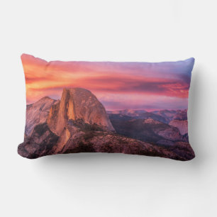 Cojín Lumbar La puesta del sol sobre un paisaje rocoso