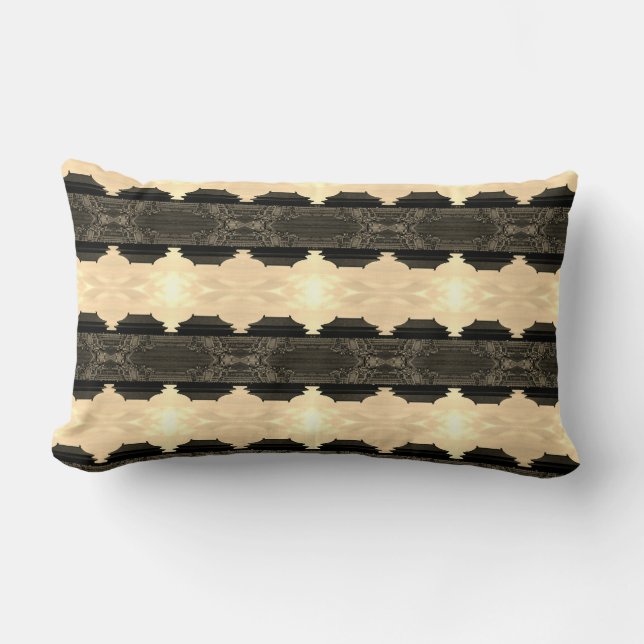 Cojín Lumbar La vendimia China Pekin el palacio imperial la ven (Anverso)