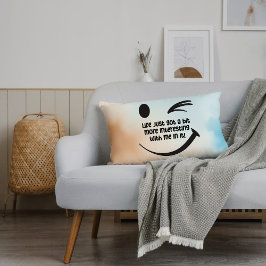 Cojín Lumbar La Vida Recibió Una Cita Graciosa Más Interesante