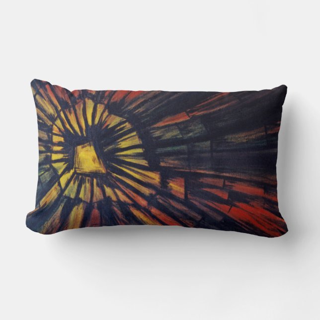 Cojín Lumbar La web del diablo (Anverso)