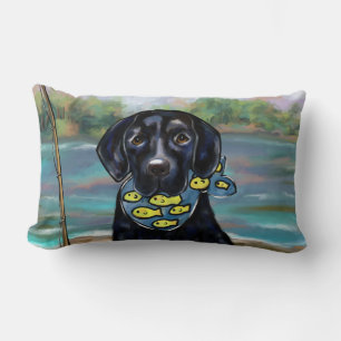 Cojín Lumbar Labrador negro