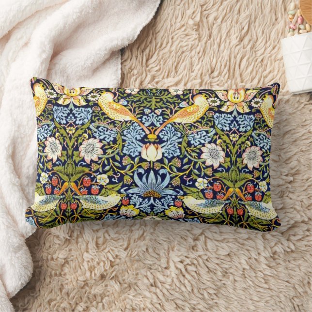 Cojín Lumbar Ladrón de fresa, famoso patrón, (Manta)