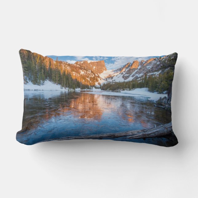 Cojín Lumbar Lago Icy Dream (Anverso)