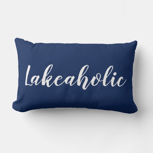 Cojín Lumbar Lakeaholic Pillow | Armada (Anverso)