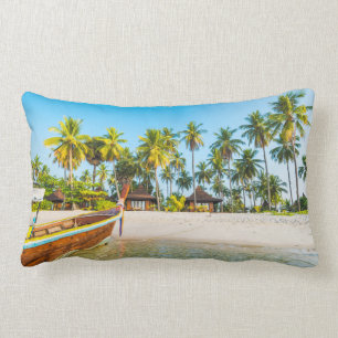 Cojín Lumbar Las casas de planta baja del centro turístico en