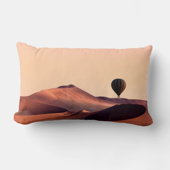 Cojín Lumbar Las dunas de Namibia en el parque nacional de (Anverso)