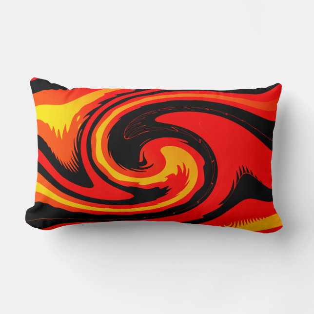 Cojín Lumbar Lava (Anverso)