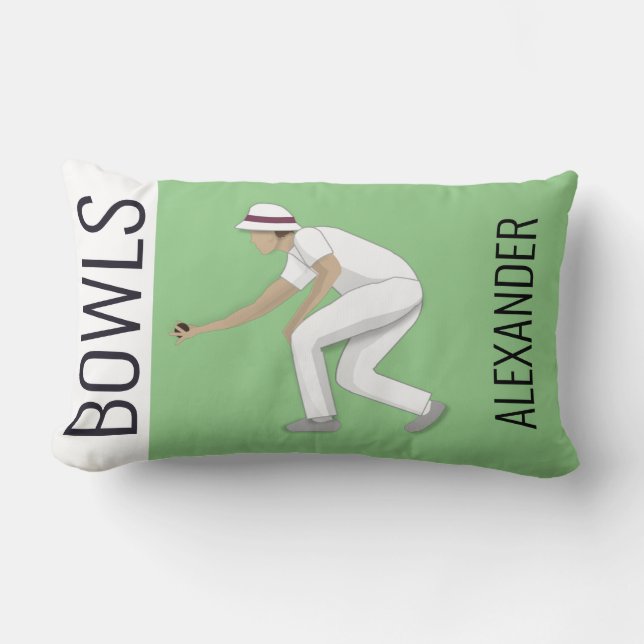Cojín Lumbar Lawn Bowls (Anverso)
