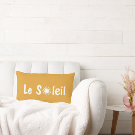 Cojín Lumbar Le Soleil French Sunshine Colores Personalizados