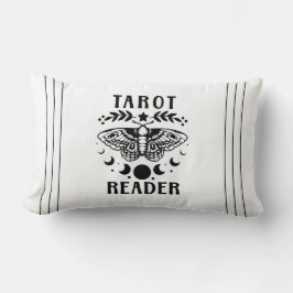 Cojín Lumbar Lector de Tarot Fase de la Luna Galaxia Estrellas 