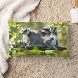 Cojín Lumbar Lemures de Madagascar