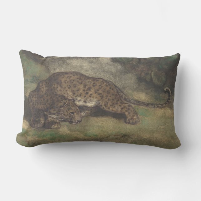 Cojín Lumbar Leopardo y serpiente (Anverso)