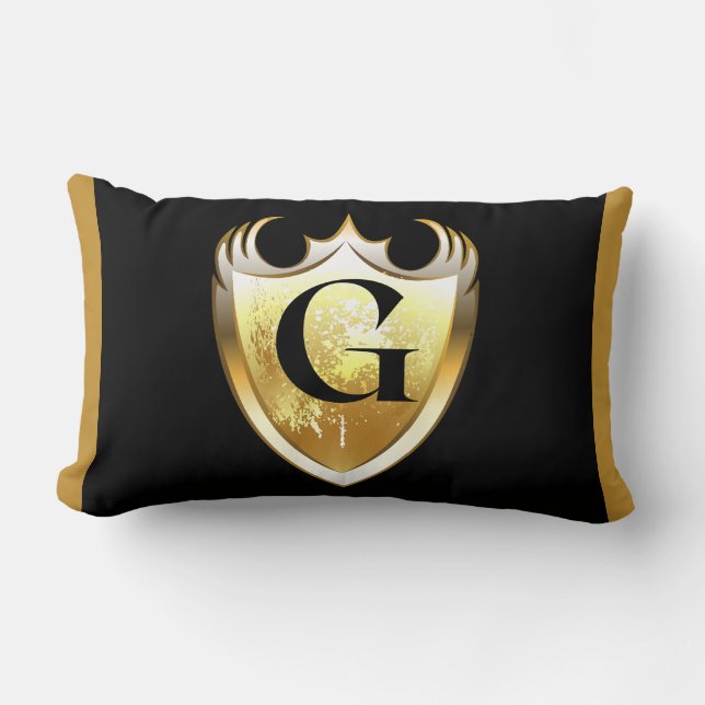 Cojín Lumbar Letra G mayúscula Alphabet (Anverso)
