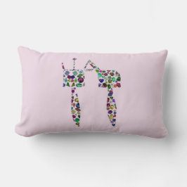 Cojín Lumbar Letra hebrea 'CHET'