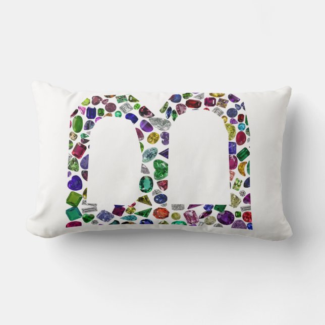 Cojín Lumbar Letra monográfica inicial B (Anverso)