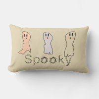 Letras a mano fantasma retro espeluznante Tan 