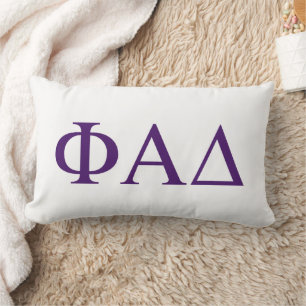 Cojín Lumbar Letras griegas de Phi Alpha Delta