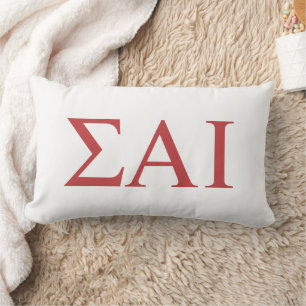 Cojín Lumbar Letras griegas de Sigma Alpha Iota