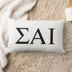 Cojín Lumbar Letras griegas de Sigma Alpha Iota