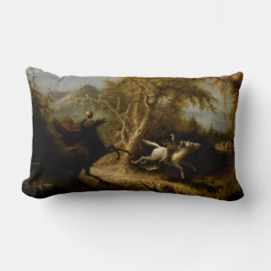 Cojín Lumbar Leyenda del Fantasma de Halloween del Jinete sin C