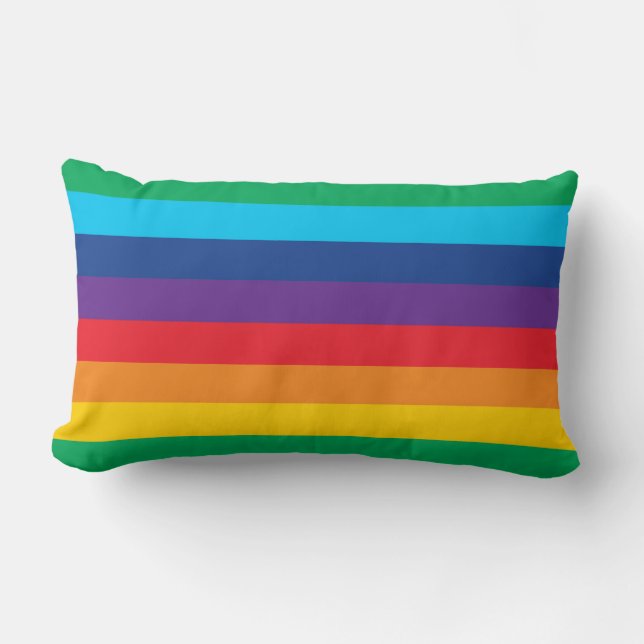 Cojín Lumbar LGBTQ Throw pillow (Anverso)