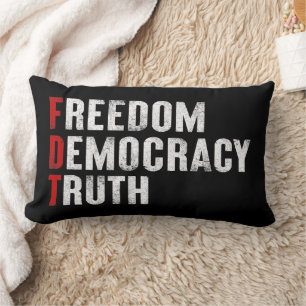 Cojín Lumbar Libertad Democracia Verdad