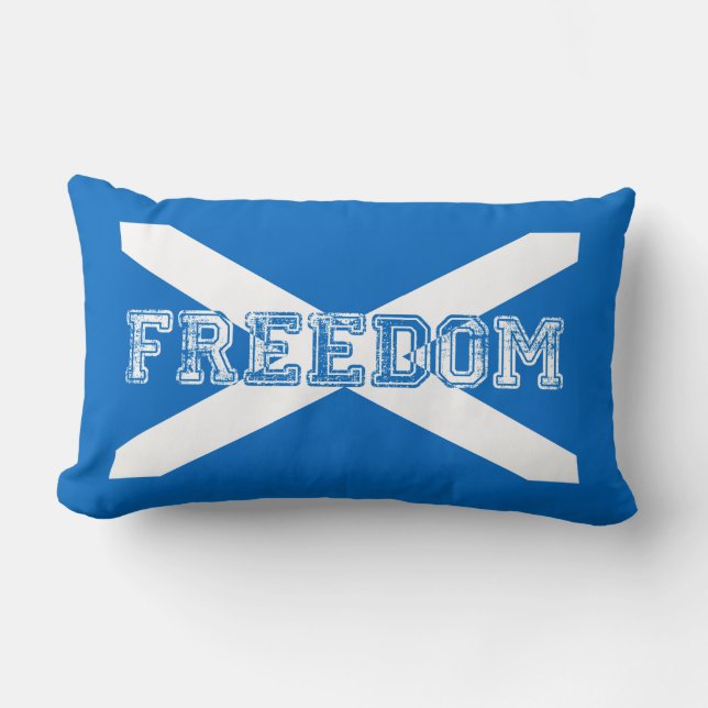 Cojín Lumbar Libertad en Escocia (Anverso)