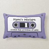 Lilac Audio Cassette Cinta Lumbar