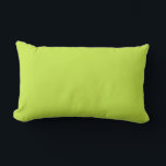 Cojín Lumbar Lime Green Lumbar Pillow 13" x 21"<br><div class="desc">Esto es para los amantes de la almohada. ¡Guay!</div>