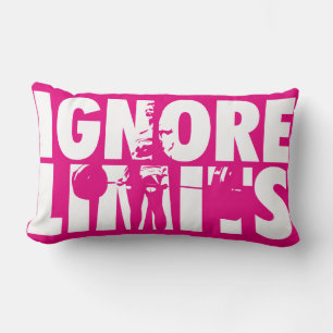 Cojín Lumbar LÍMITES IGNORE - Motivación para la elevación de p