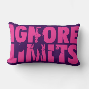 Cojín Lumbar LÍMITES IGNORE - Motivación para la elevación de p