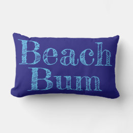 Cojín Lumbar linda BEACH BUM |