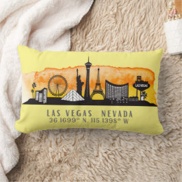 Cojín Lumbar Línea aérea de Las Vegas Latitude Lumbar Pillow