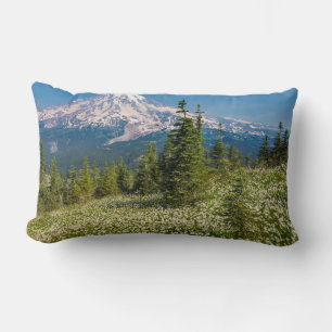 Cojín Lumbar Lirios Avalanche y Monte Rainier