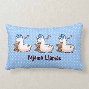 Cojín Lumbar Llama del pijama