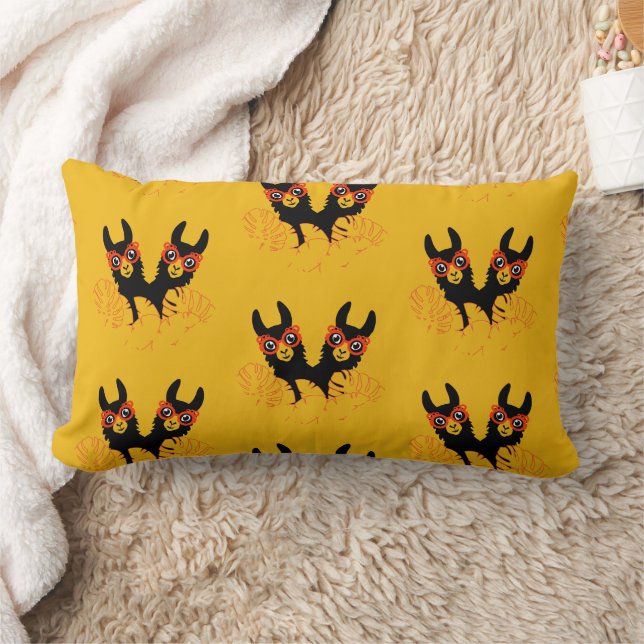 Cojín Lumbar Llama Sisters (Manta)