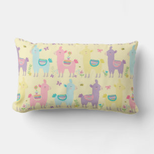 Cojín Lumbar Llamas Rosa Amarillo Purpura Guardería Infantil