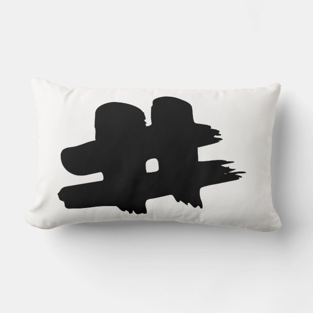 Cojín Lumbar # llave de la libra del Rótulo de número del (Anverso)