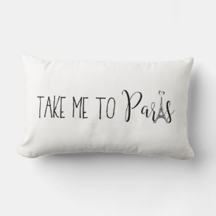 Cojín Lumbar "Llévame A París" Lumbar Pillow