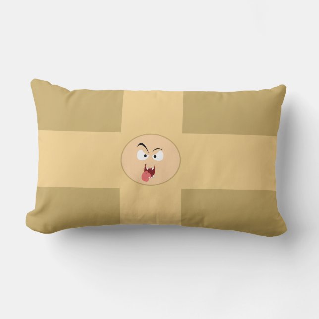 Cojín Lumbar Loco Pillow Face (Anverso)