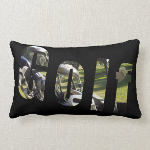 Cojín Lumbar Logo de Golf Picture, Lumbar Cushion.