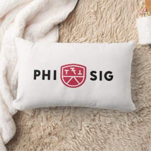 Cojín Lumbar Logo de Phi Sigma Kappa
