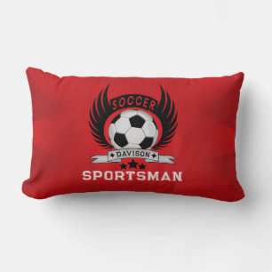Cojín Lumbar Logotipo de fútbol personalizado elegante