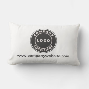 Cojín Lumbar Logotipo de la empresa y sitio web personalizado