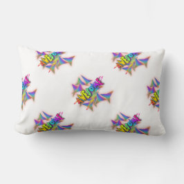 COJÍN LUMBAR LOGOTIPO GRÁFICO INCREÍBLE